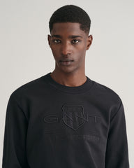 Gant Tonal Archive Shield Crewneck Sweatshirt