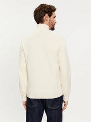 Tommy Hilfiger Global Stripe Mock Zip Sweater