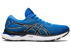 Asics Men's Gel Nimbus 24 Electric Blue/Piedmont Grey