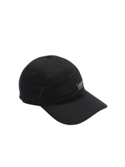 Lacoste L!Ve Wording Twill Cap Black