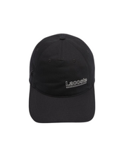 Lacoste L!Ve Wording Twill Cap Black