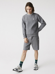 Lacoste Double Face Collar Detail Sweat Lead