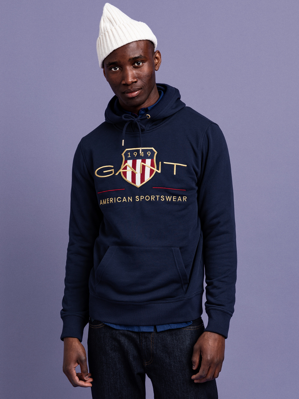 Shield on sale hoodie gant