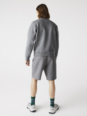 Lacoste Double Face Collar Detail Sweat Lead