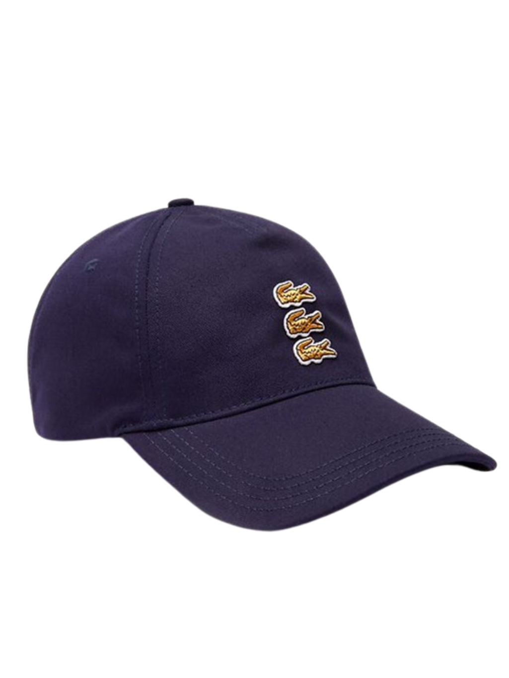 Tri-Logo Gold Cotton Cap