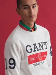 D1. Nautical C-Neck Sweat