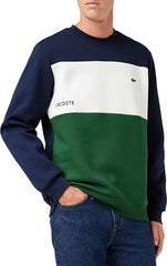 Lacoste Block Crew Neck Sweatshirt