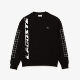 Lacoste Active Crew Neck Pique Sweatshirt