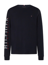 Vintage Hilfiger Logo Long Sleeve Tee