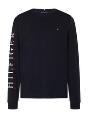 Vintage Hilfiger Logo Long Sleeve Tee