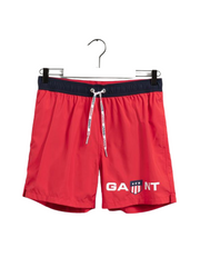 Gant Classic Fit Retro Shield Swim Shorts