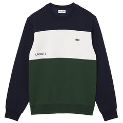 Lacoste Block Crew Neck Sweatshirt