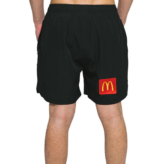 PERTH BEARS MEN'S BLACK TRAVEL SHORTS