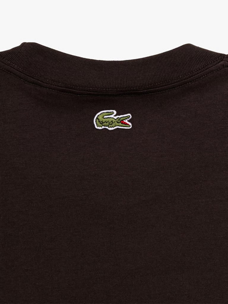 Lacoste Tennis Court Print Cotton T-shirt