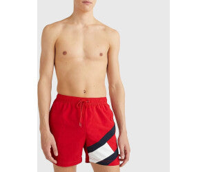 Tommy Hilfiger Flag Drawstring Mid Length Slim Fit Swim Shorts
