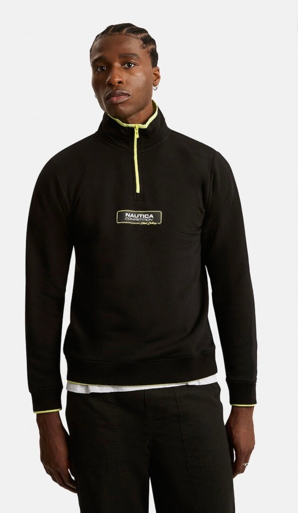 NAUTICA COMPETITION HANLEY ¼ ZIP SWEATER