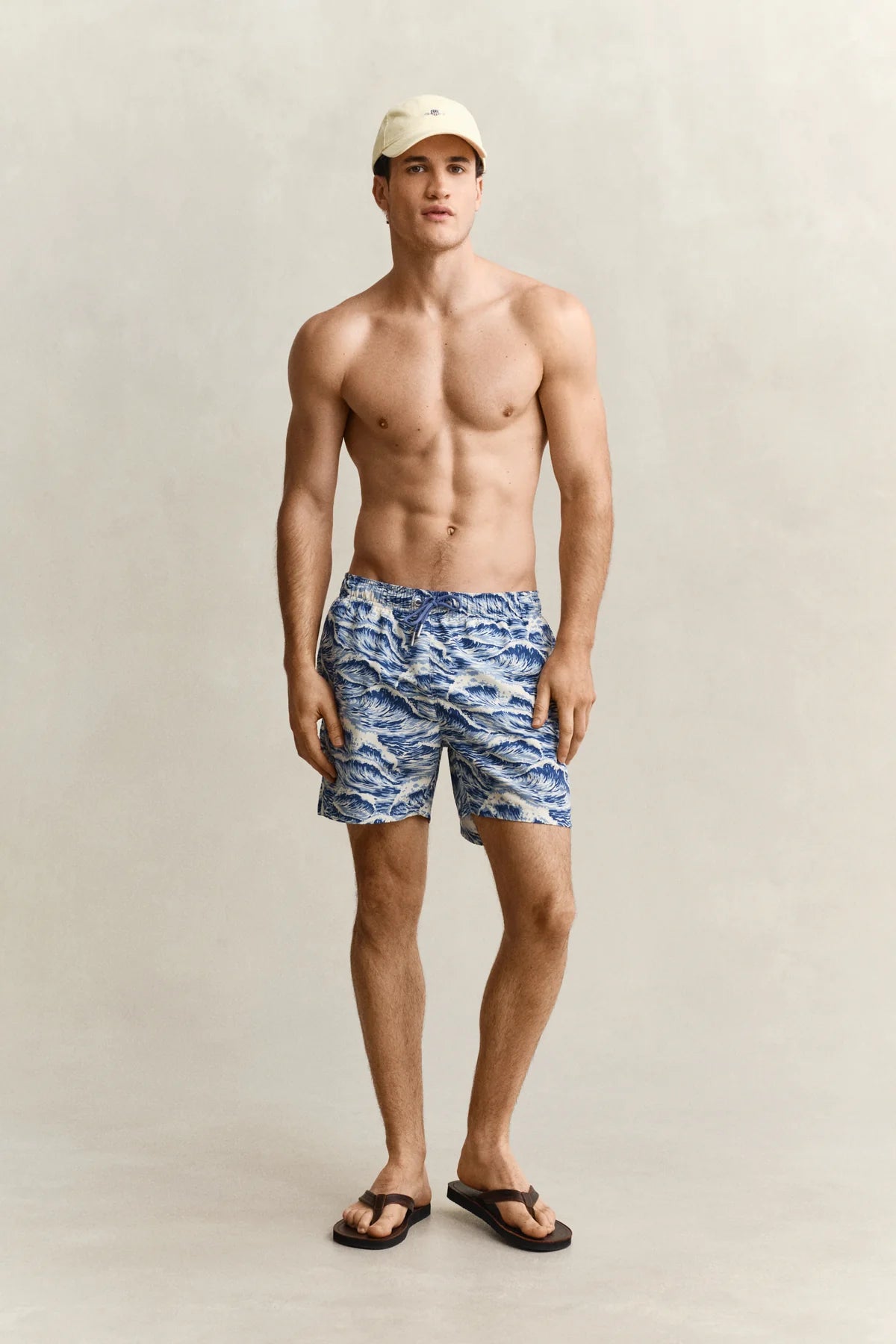 Gant Waves Print Swim Shorts