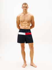 Tommy Hilfiger Flag Mid Length Swim Shorts