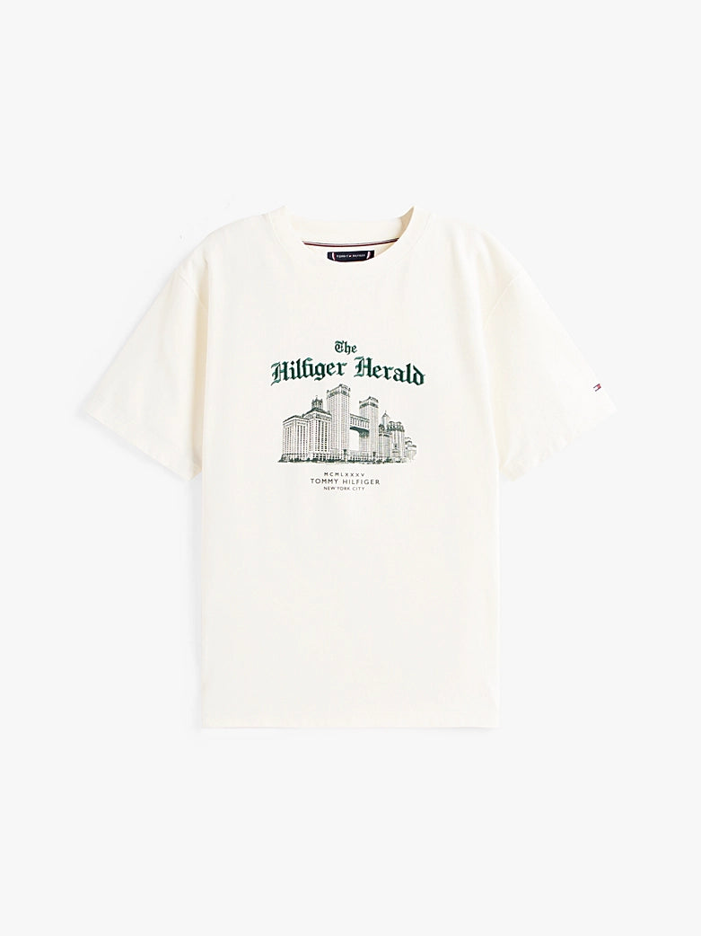 Tommy Hilfiger Graphic Relaxed Crew Neck T-Shirt