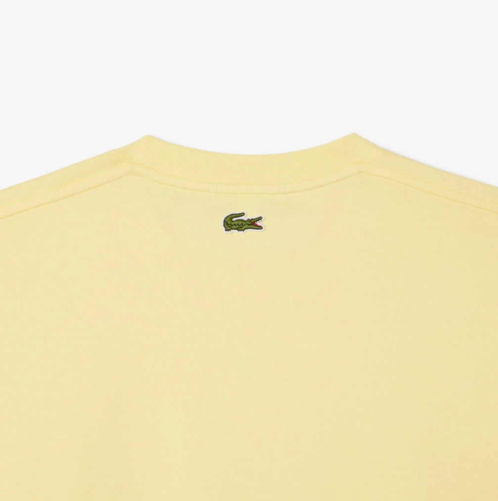 Lacoste Unisex Signature Print Cotton T-shirt