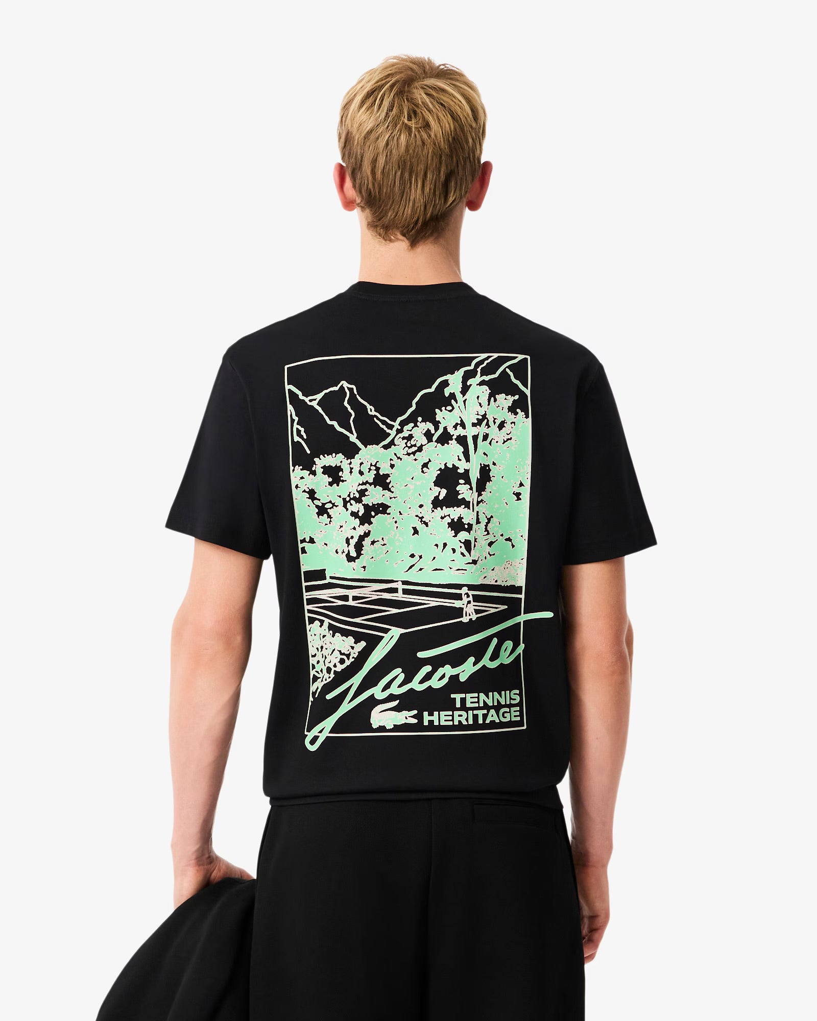 Lacoste Men's Printed Jersey T-Shirt