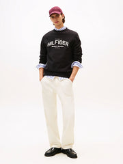 Tommy Hilfiger Arch Logo Terry Crew Neck Sweatshirt