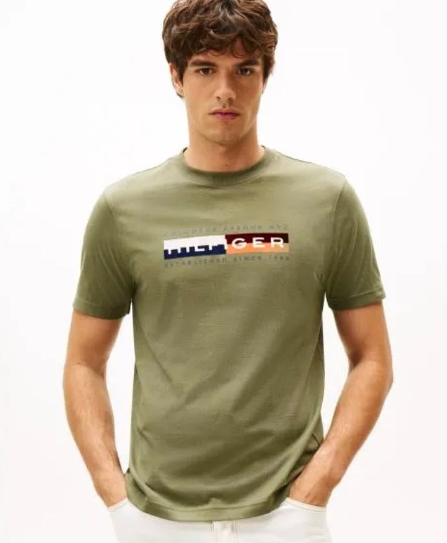 Tommy Hilfiger Logo Crew Neck T-Shirt