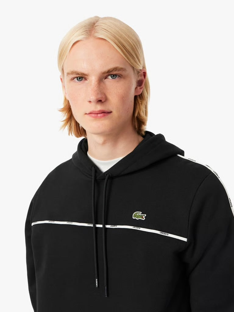 Lacoste Classic Fit Logo Stripe Sweatshirt