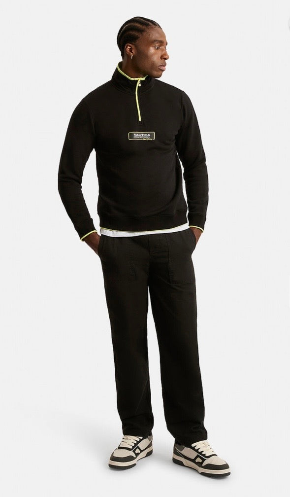 NAUTICA COMPETITION HANLEY ¼ ZIP SWEATER