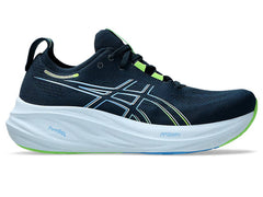 Asics Mens Gel-Nimbus 26 (French Blue/Electric Lime