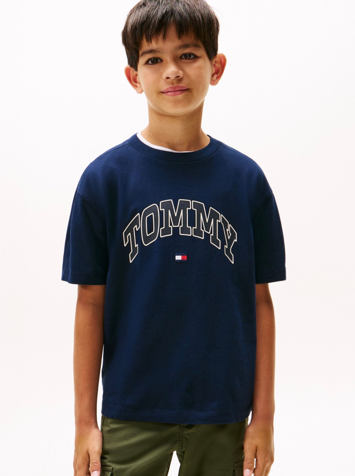 Tommy Hilfiger Varsity Logo Crew Neck T-Shirt