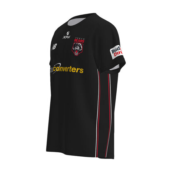 PERTH BEARS MEN'S BLACK TRAINING TEE