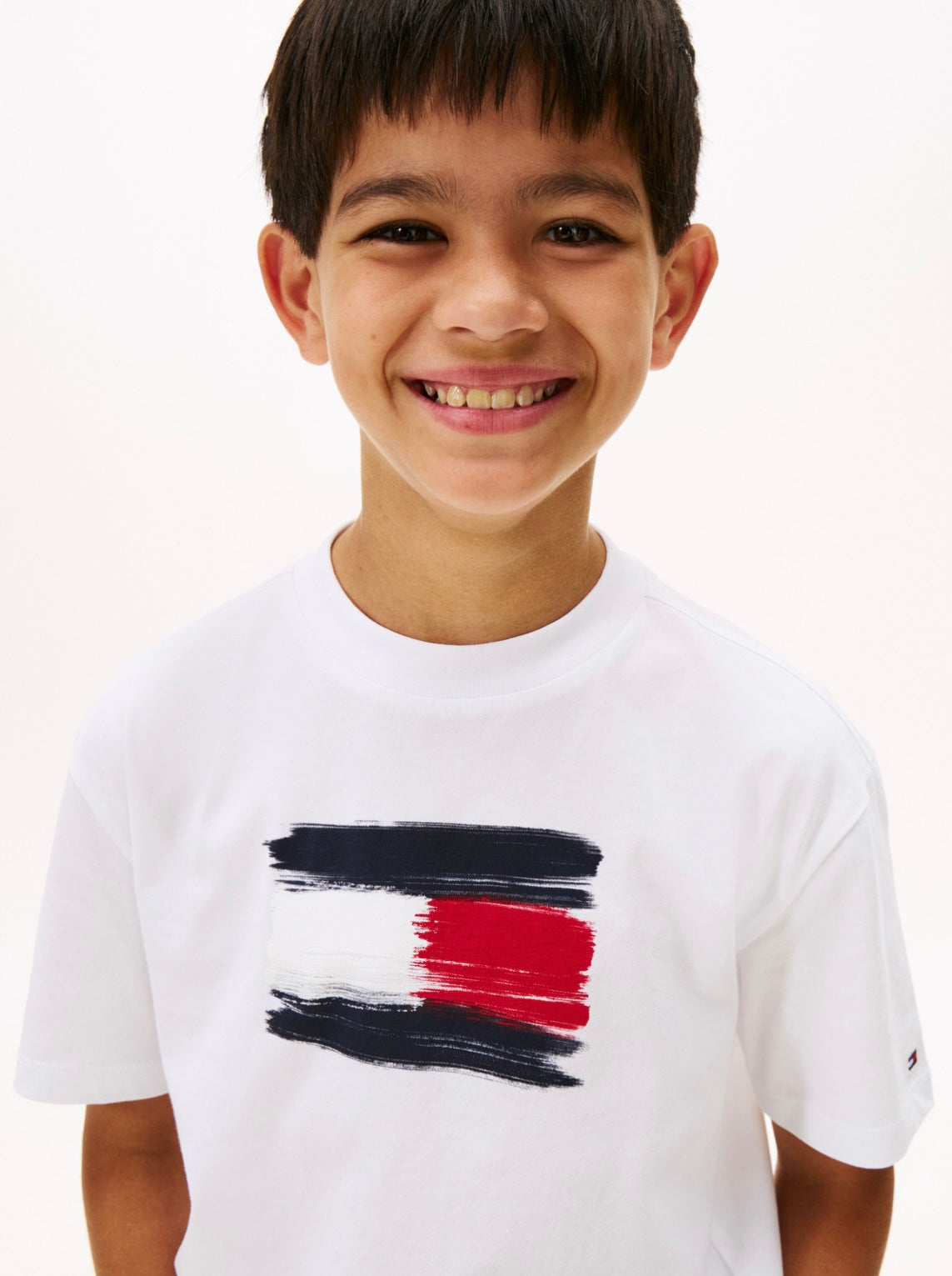 Tommy Hilfiger Hilfiger Flag Crew Neck T-Shirt