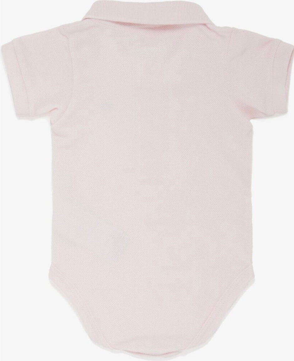 Baby Organic Cotton Piqué Bodysuit In Recycled Cardboard Box Set