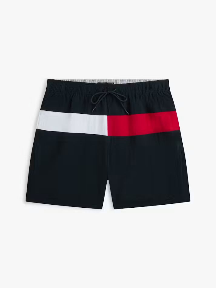 Tommy Hilfiger Flag Mid Length Swim Shorts