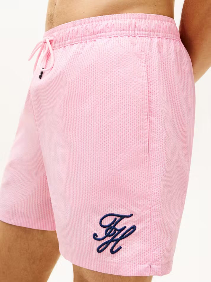 Tommy Hilfiger Ithaca Stripe Mid Length Swim Shorts