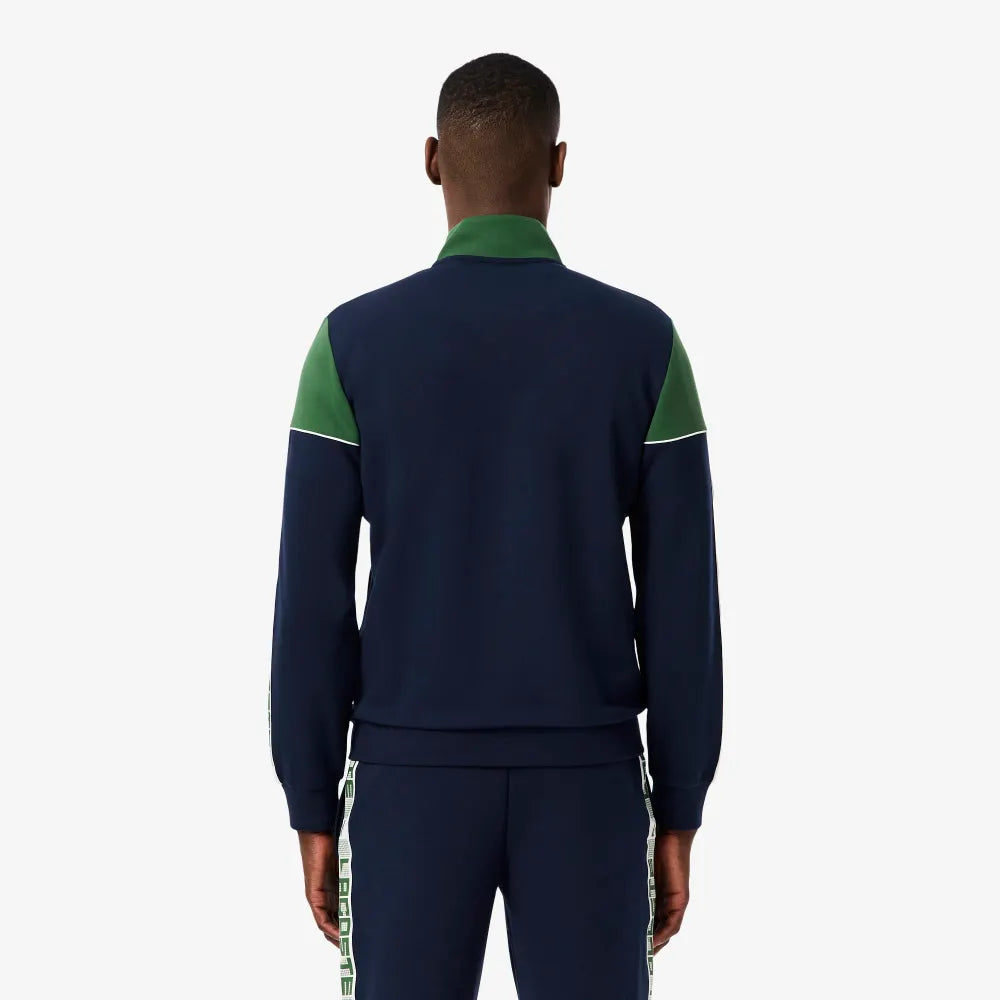 Lacoste Tennis Zipped Colour-Block Sweatshirt