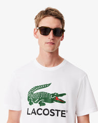 Lacoste Men’s Signature Print Cotton T-Shirt