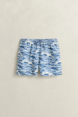 Gant Waves Print Swim Shorts