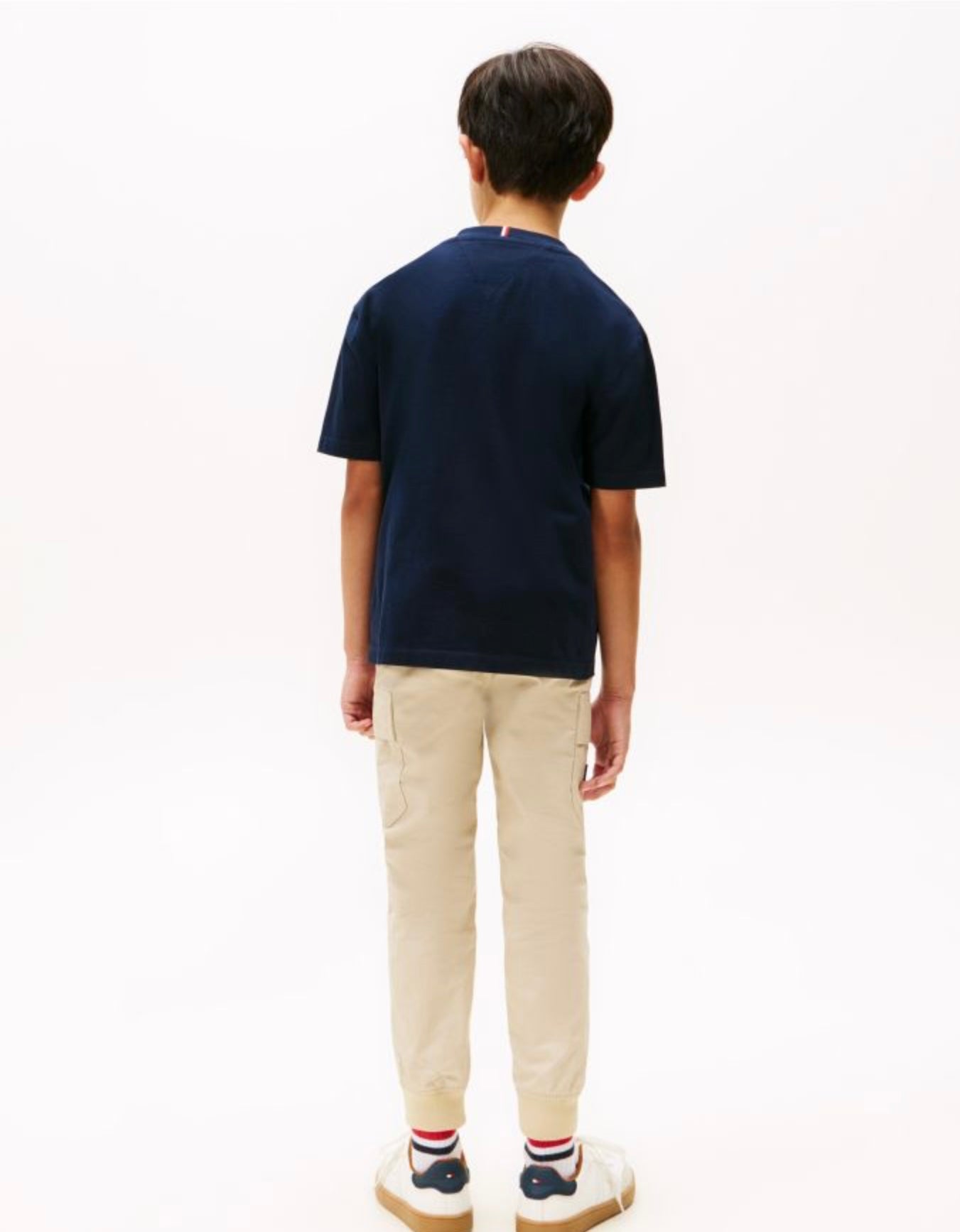 Tommy Hilfiger Varsity Back Logo Crew Neck T-Shirt