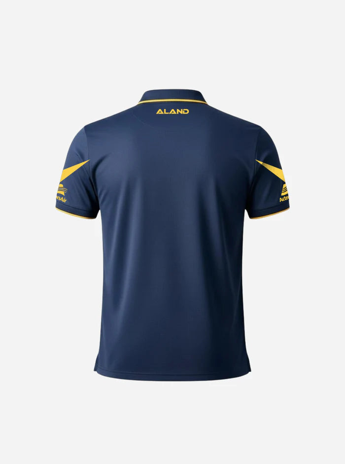 Parramatta Eels 2026 Adult Travel Polo - Navy