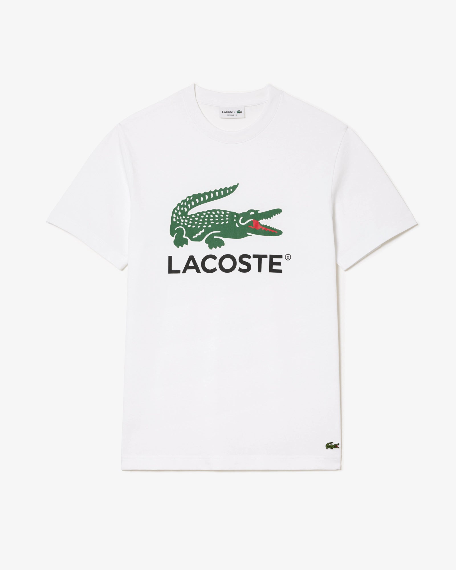 Lacoste Men’s Signature Print Cotton T-Shirt