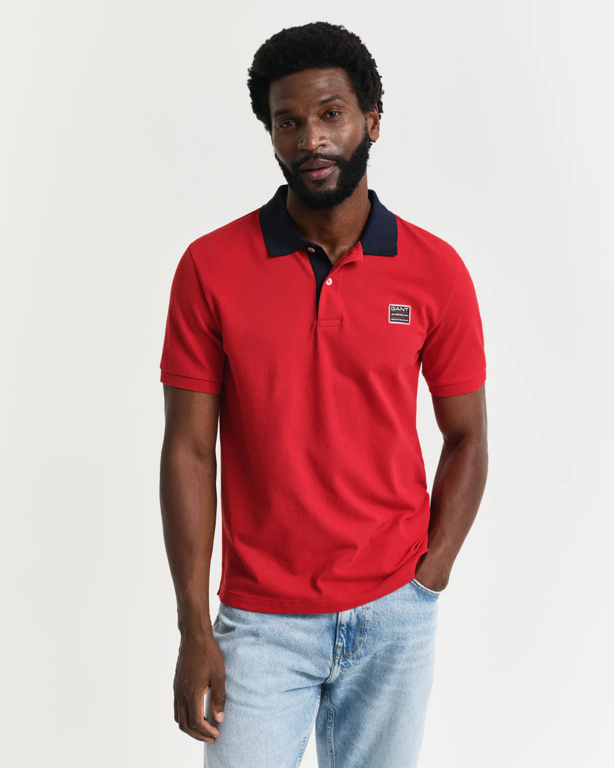 Gant Contrast Polo Shirt