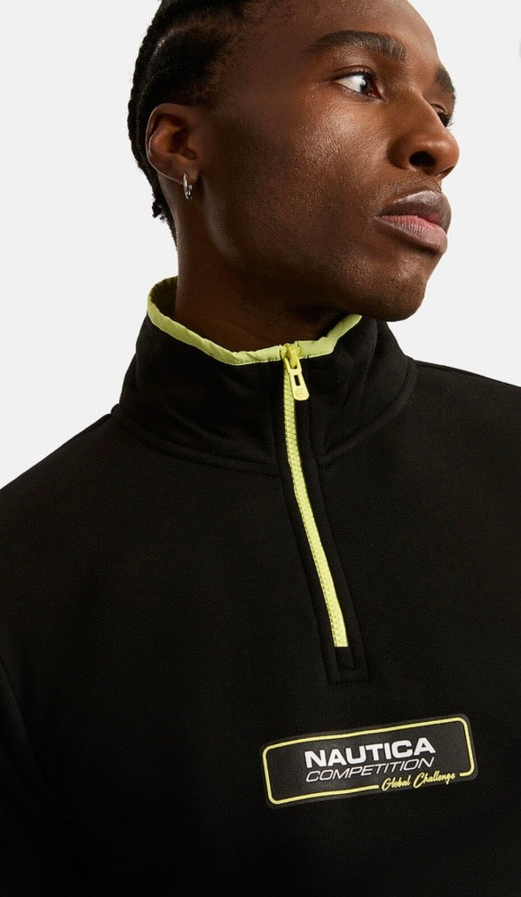 NAUTICA COMPETITION HANLEY ¼ ZIP SWEATER