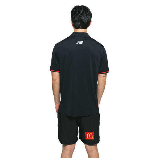 PERTH BEARS MEN'S BLACK POLO