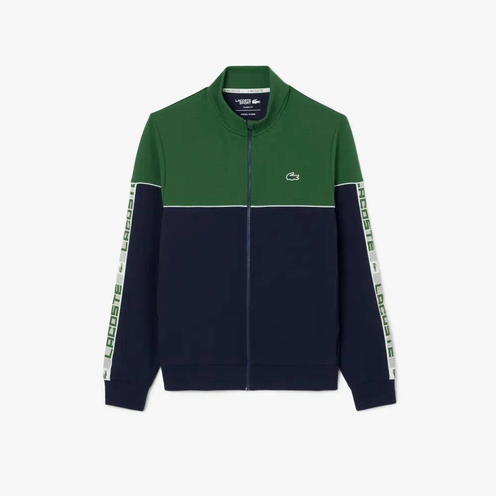 Lacoste Tennis Zipped Colour-Block Sweatshirt
