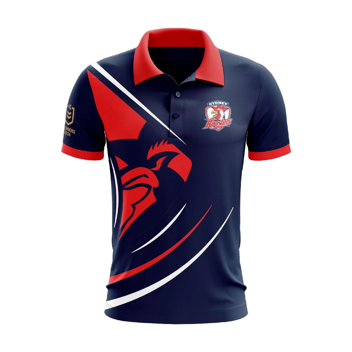 “PRE-ORDER NOW” Sydney Roosters 2026 Tidwell Mens Premiers Polo