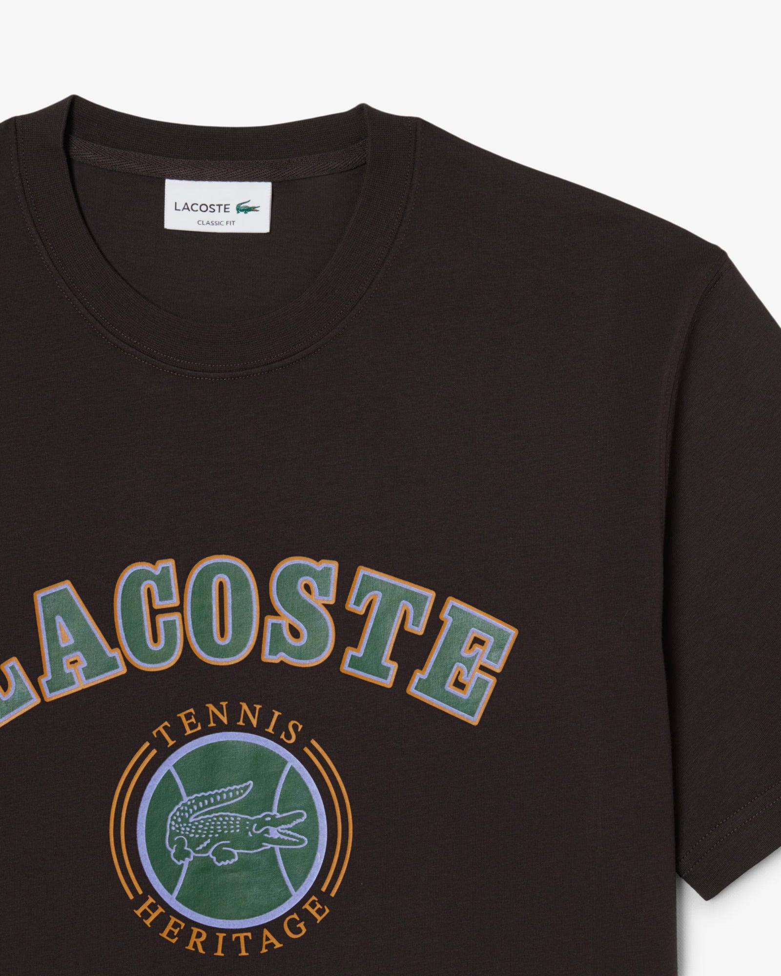 Lacoste Print Cotton T-shirt