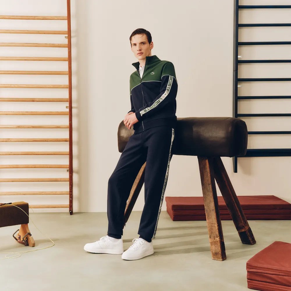 Lacoste Tennis Zipped Colour-Block Sweatshirt