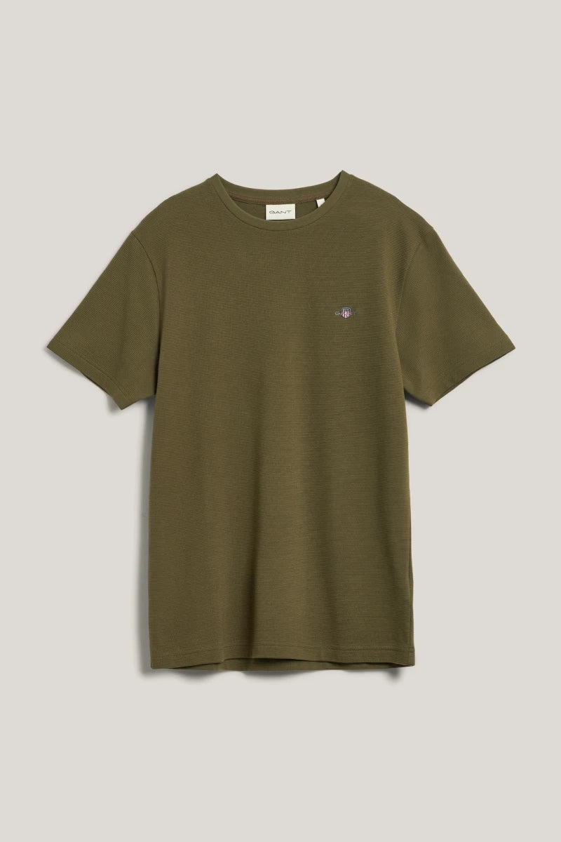 Gant Texture SS T-Shirt